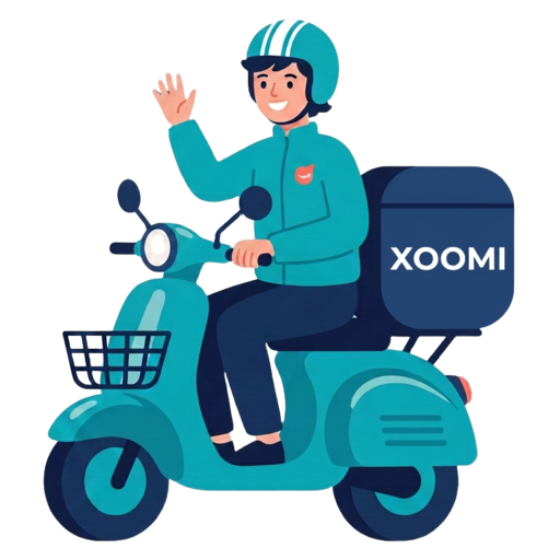 Xoomi delivery scooter